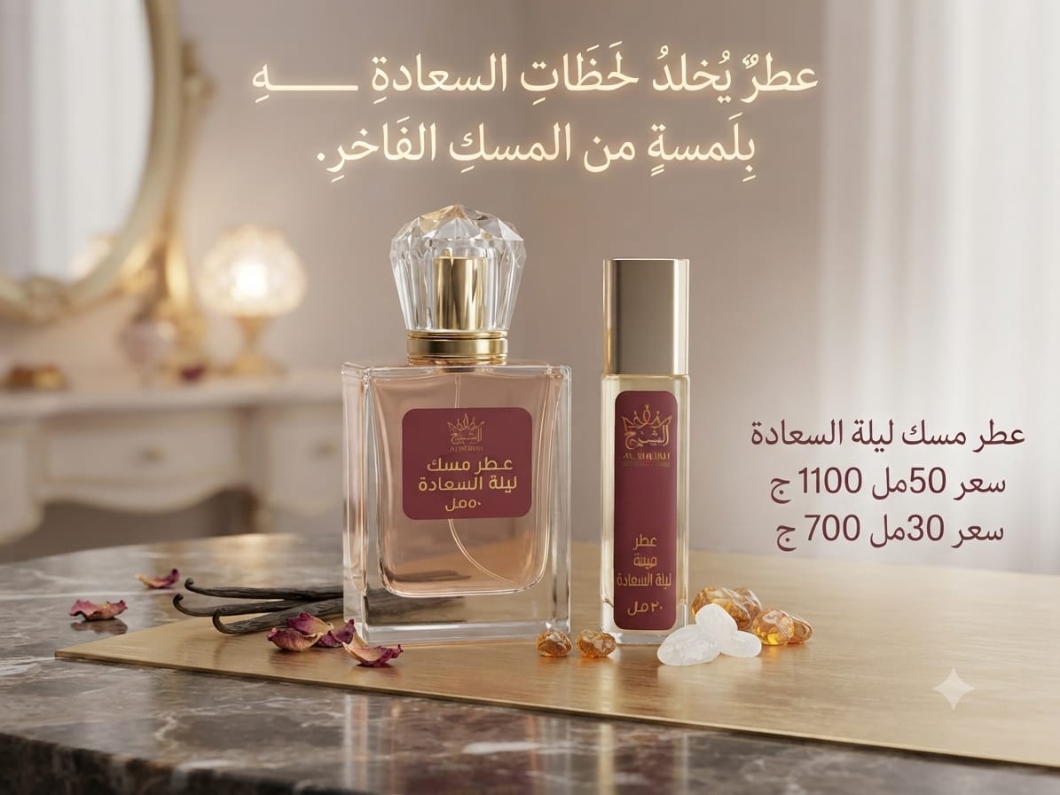 عطر مسك ليلة السعادة | Laylat Al Saada Musk Perfume