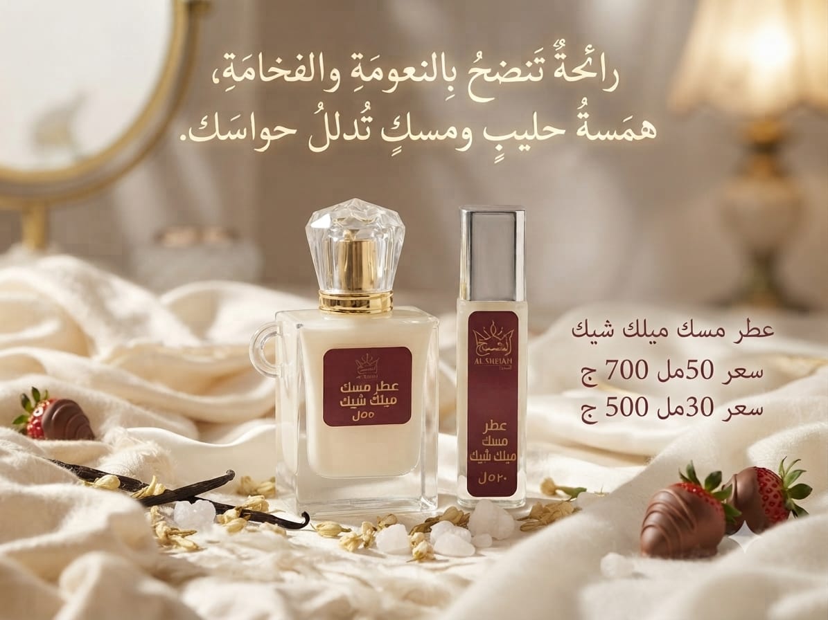 عطر مسك ميلك شيك | Milkshake Musk Perfume