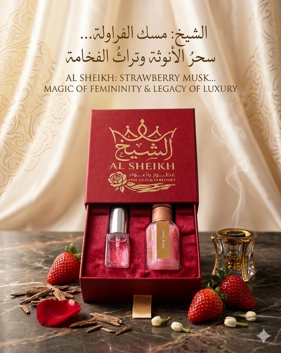 مسك الفراولة