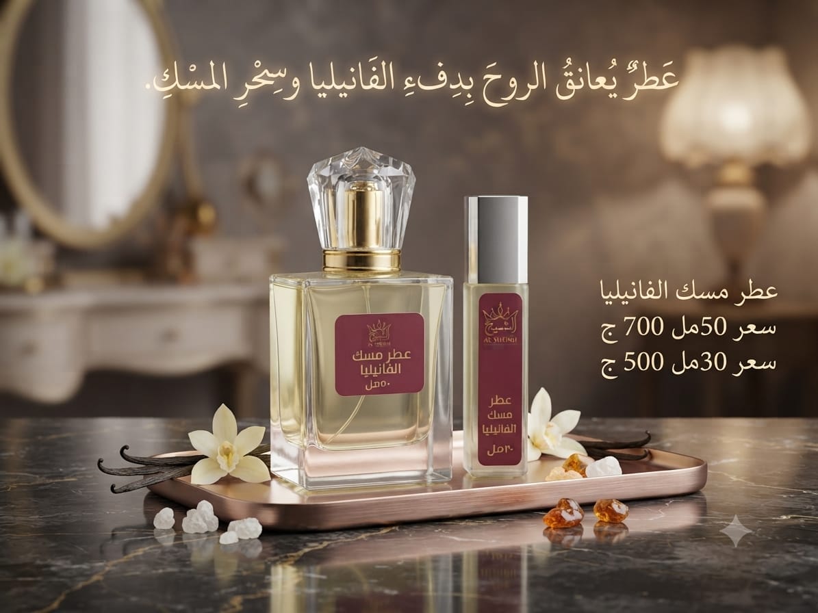 عطر مسك الفانيليا | Vanilla Musk Perfume